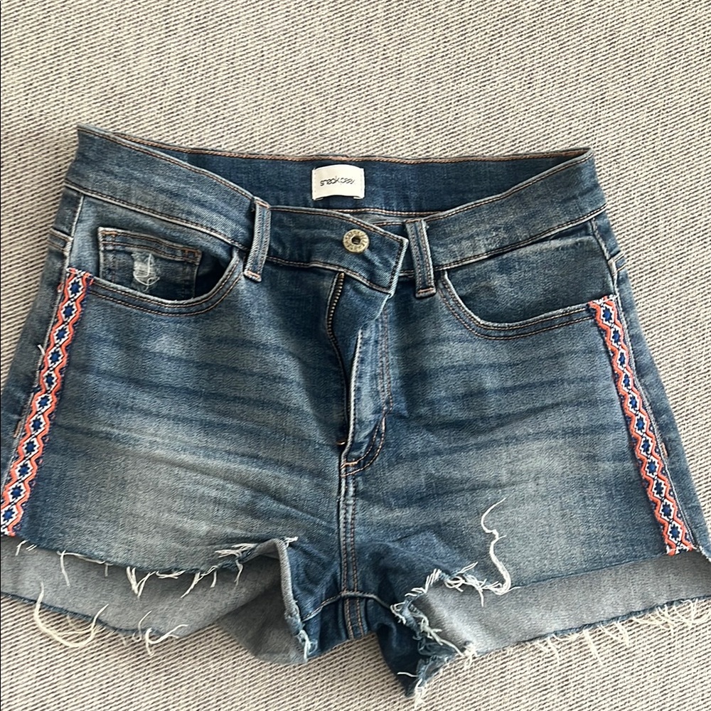 sneak peek Denim Shorts
